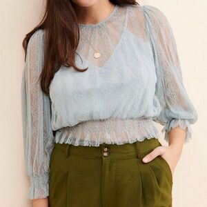 Free People X Alice McCall Harvest Moon Ruched top
